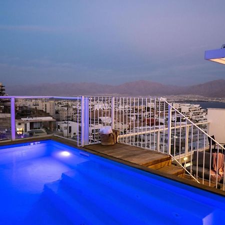 Апартаменти Mountain And Sea View - Penthouse With Private Pool Ейлат Екстер'єр фото