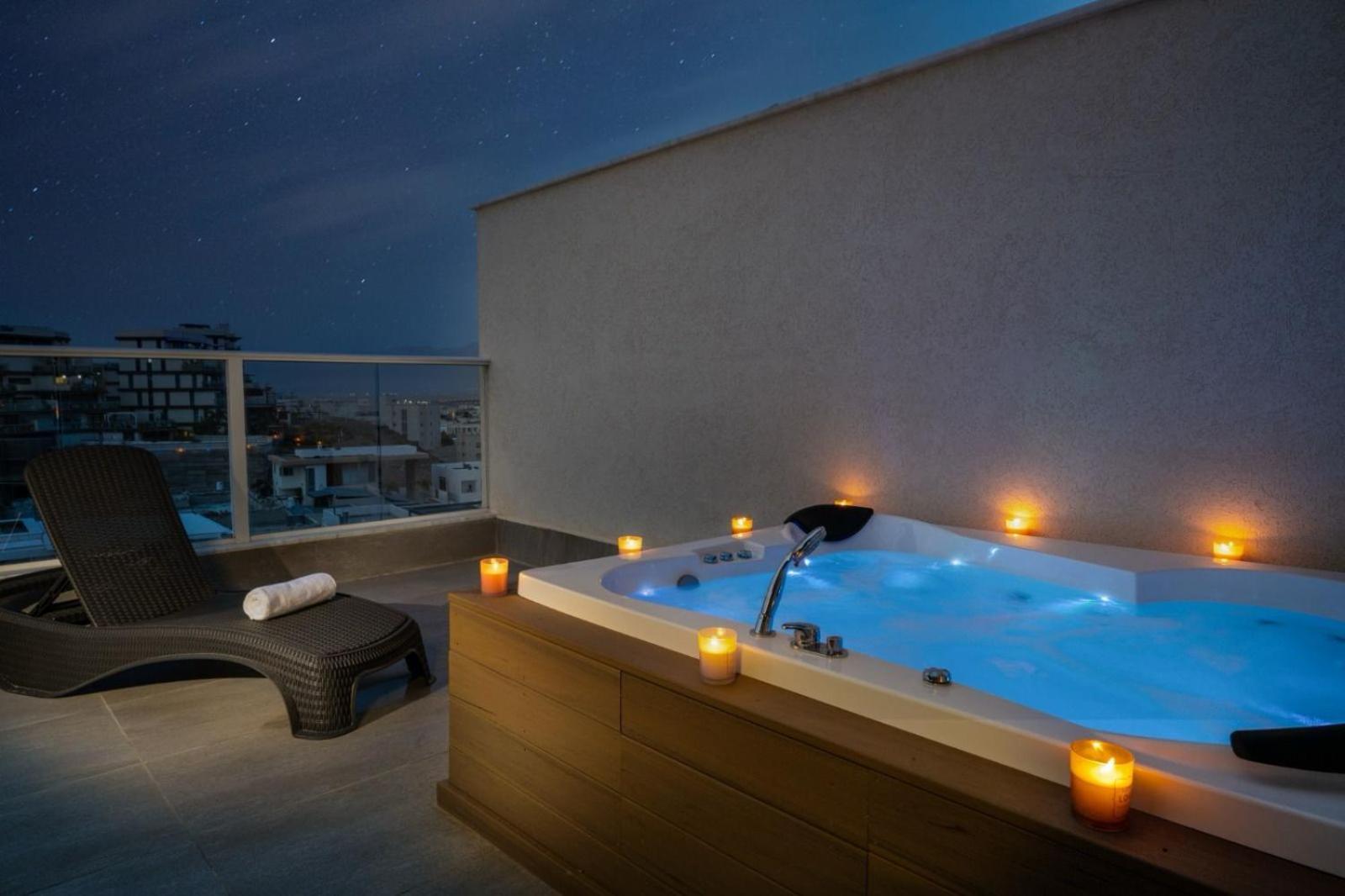 Апартаменти Mountain And Sea View - Penthouse With Private Pool Ейлат Екстер'єр фото